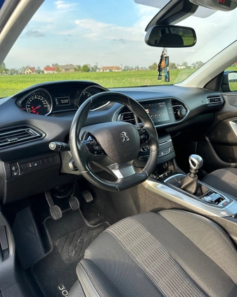 Peugeot 308 cena 49000 przebieg: 79000, rok produkcji 2019 z Odolanów małe 254